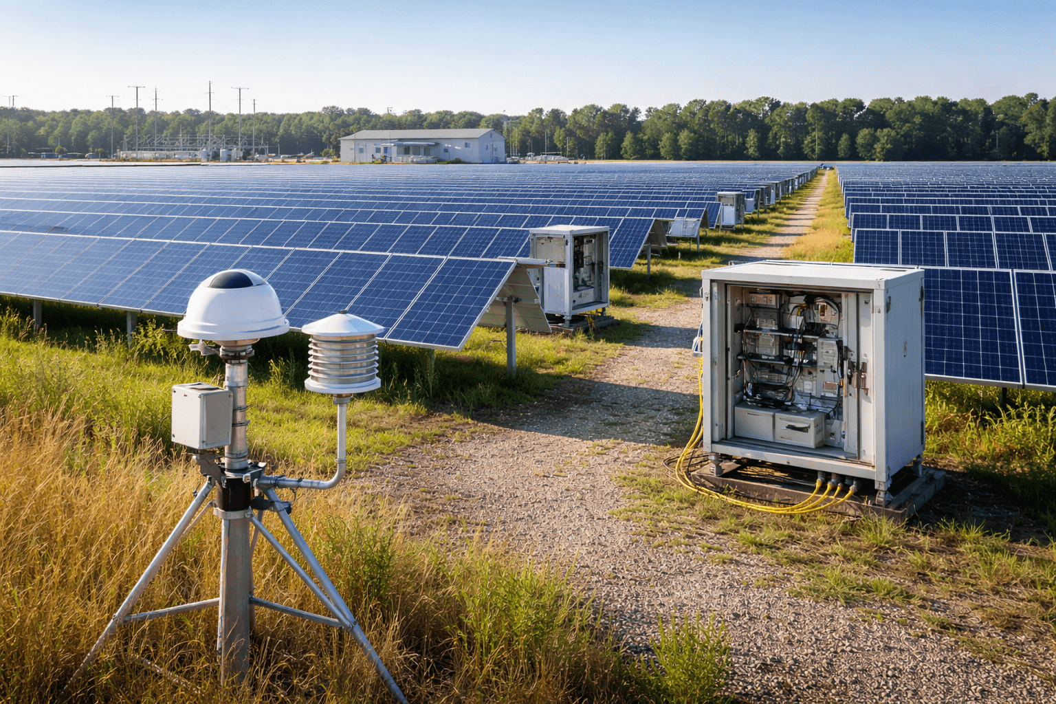 Solar Data Acquisition System (DAS): Sensor Map + Data Flow