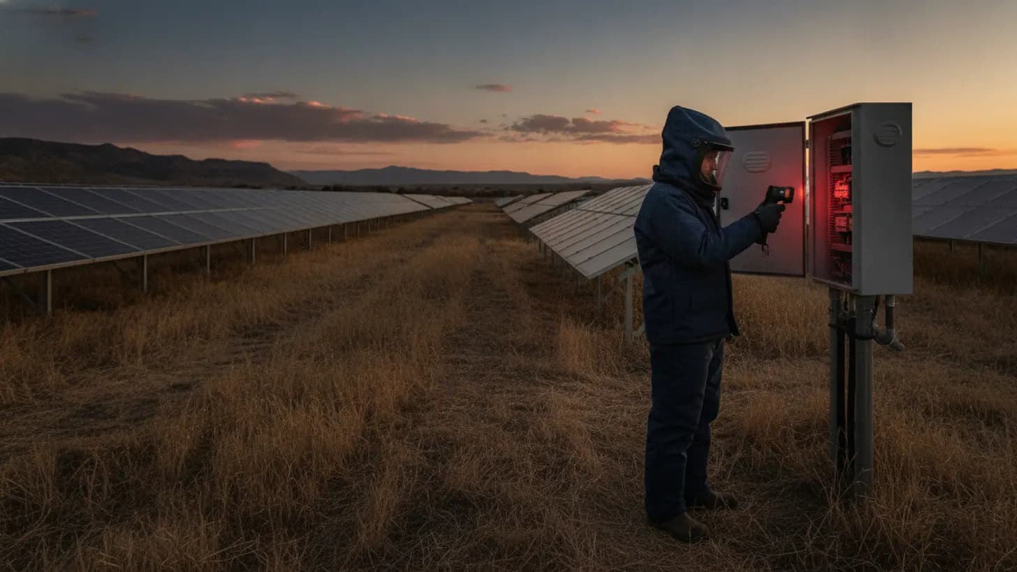 Solar farm arc flash analysis NFPA 70E: IEEE 1584 and PPE guide, REIG Solar