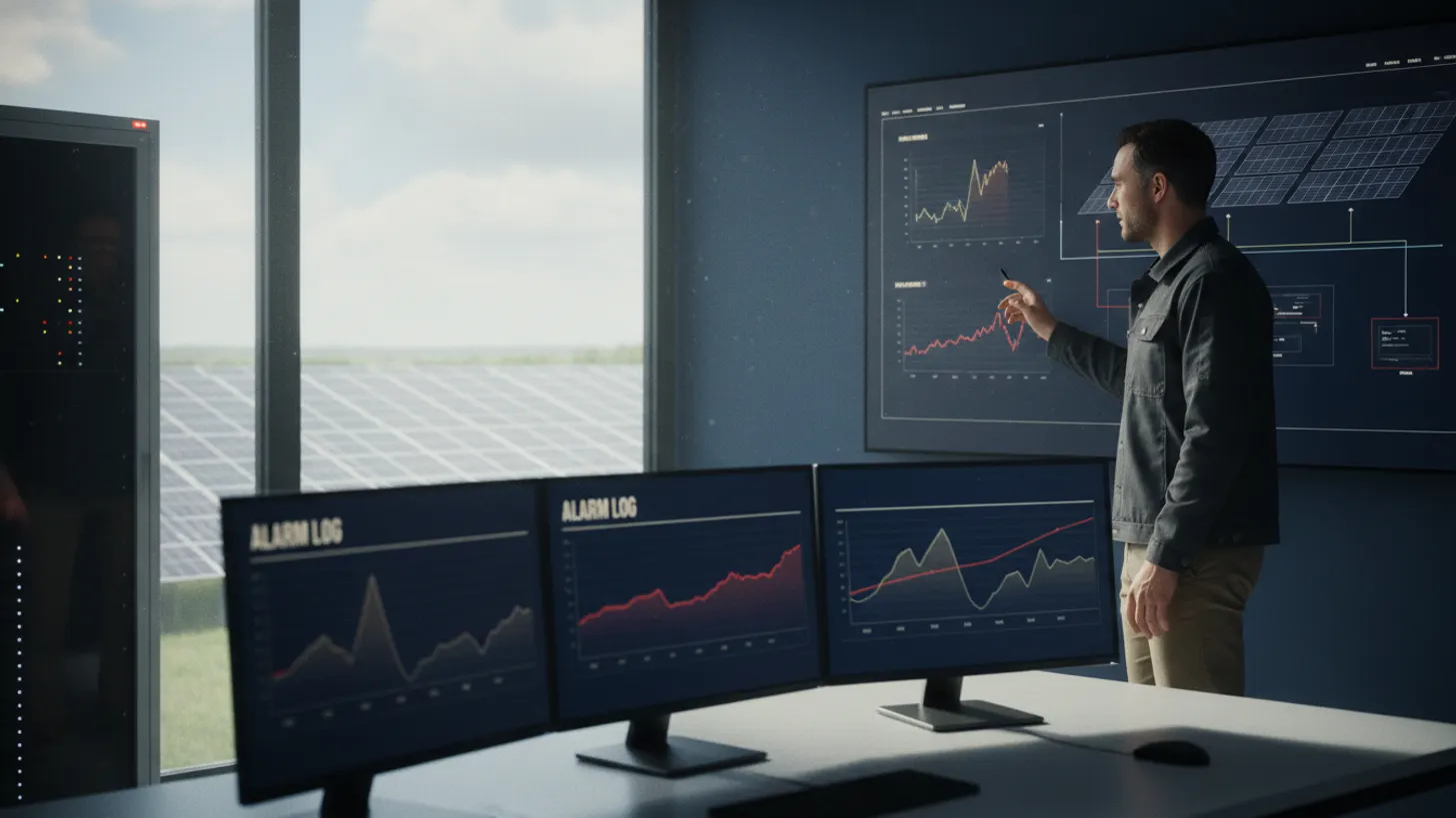Solar SCADA Alarm Rules: Cut Nuisance Noise on Utility-Scale Plants