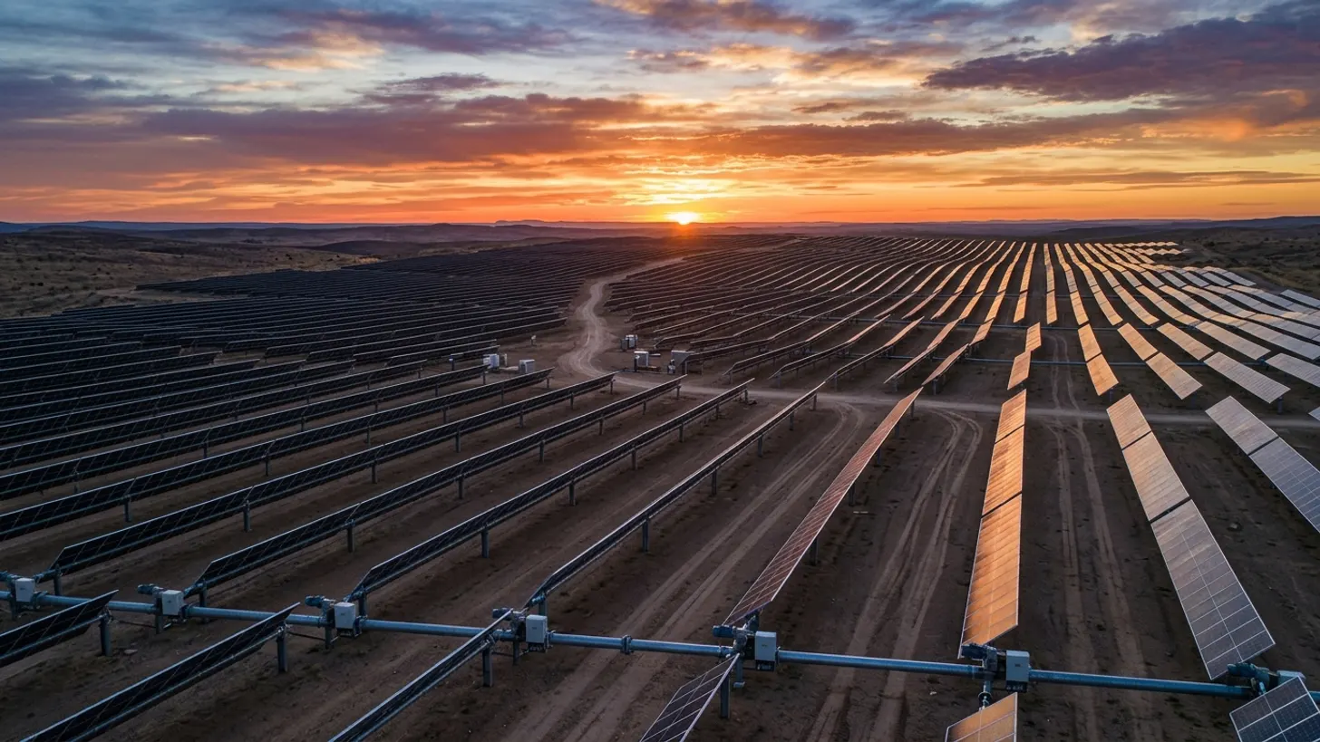 Solar tracker SCADA integration: backtracking and tag map design