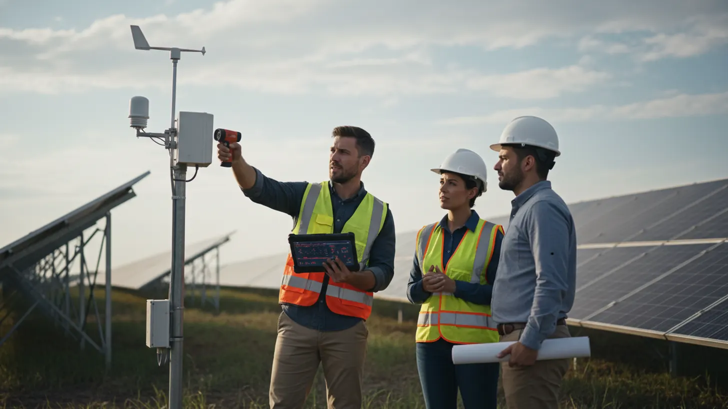 Solar DAS commissioning: irradiance and weather QA standards