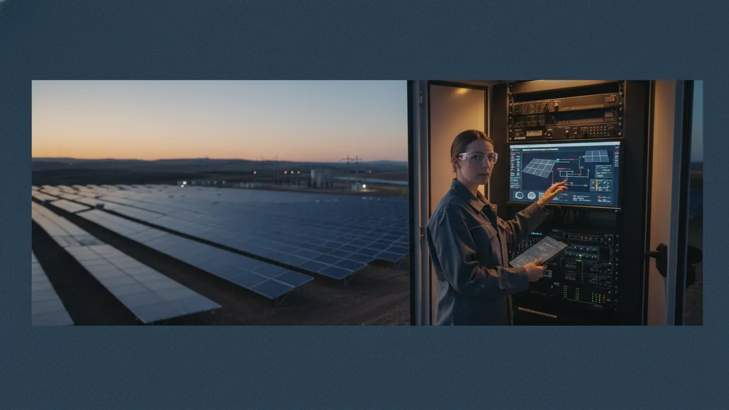 Utility Scale Solar Monitoring vs SCADA: Roles and Layers Defined