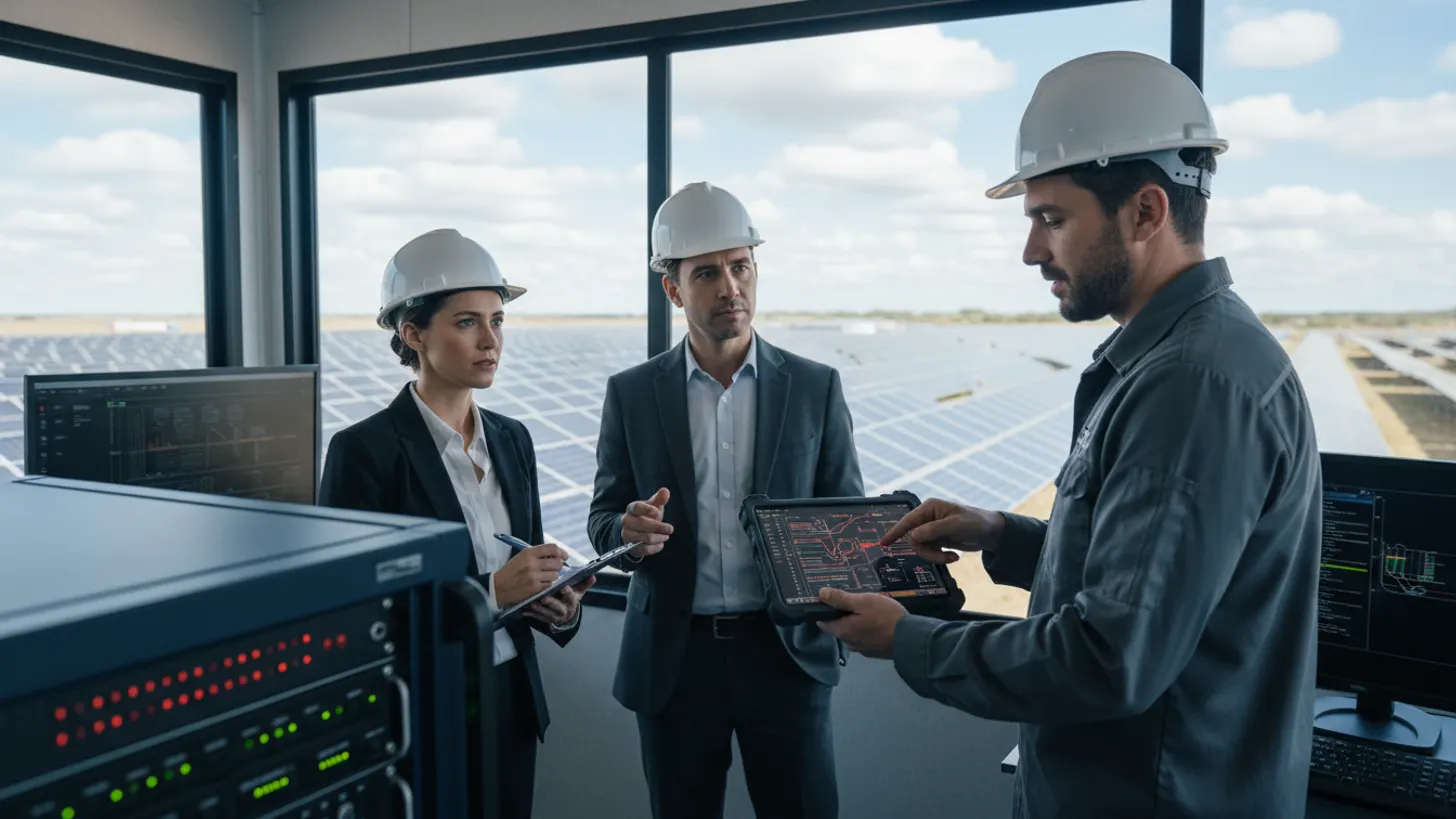 Solar SCADA commissioning: building the utility witness pack