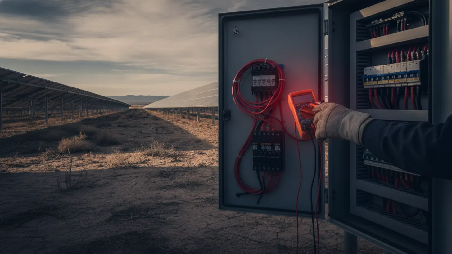 DC Ground Fault Detection in Utility-Scale Solar: NEC 690.5 Field Guide