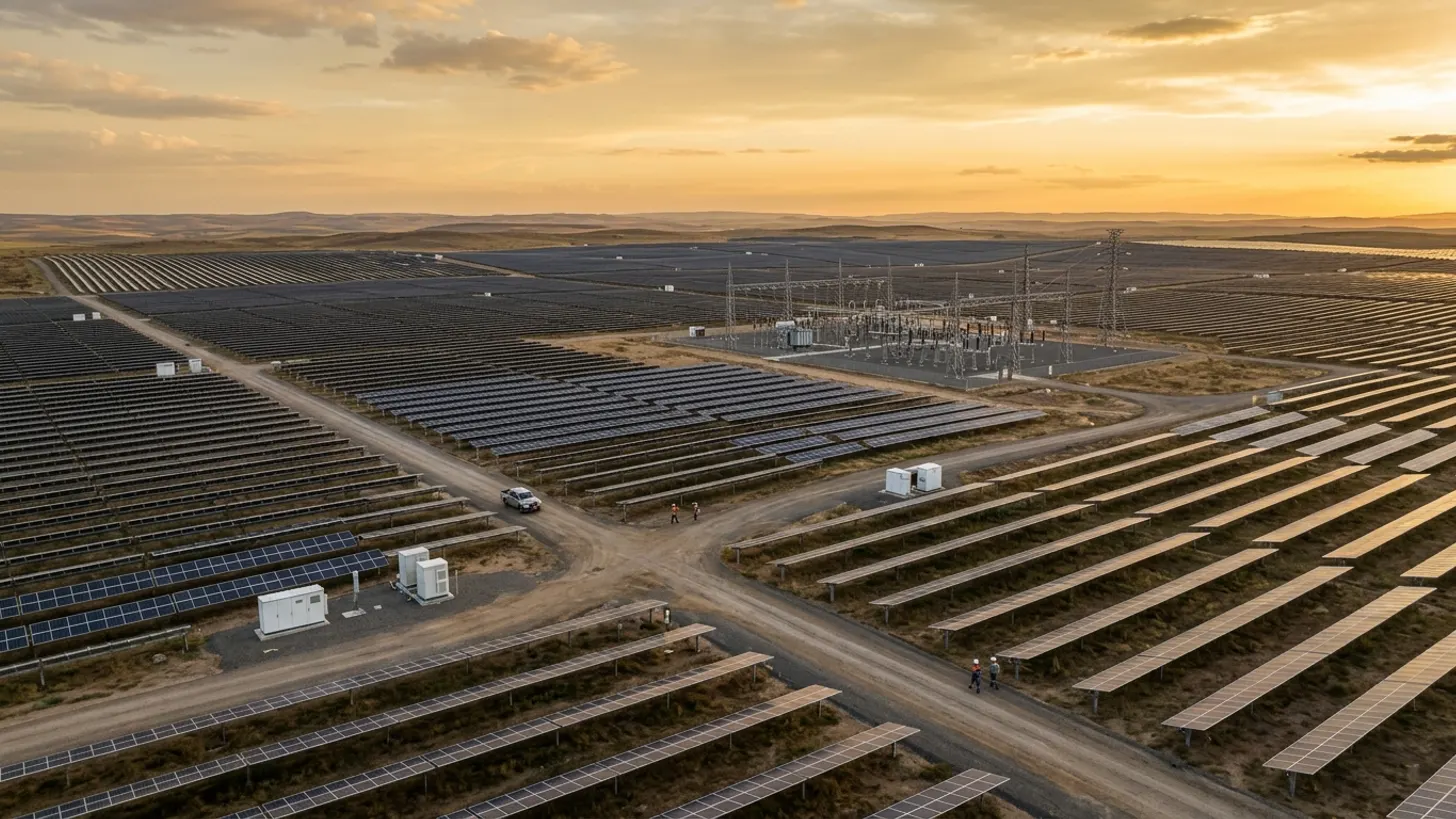 Solar Power Plant Controller: SCADA Integration, Setpoints, Limits